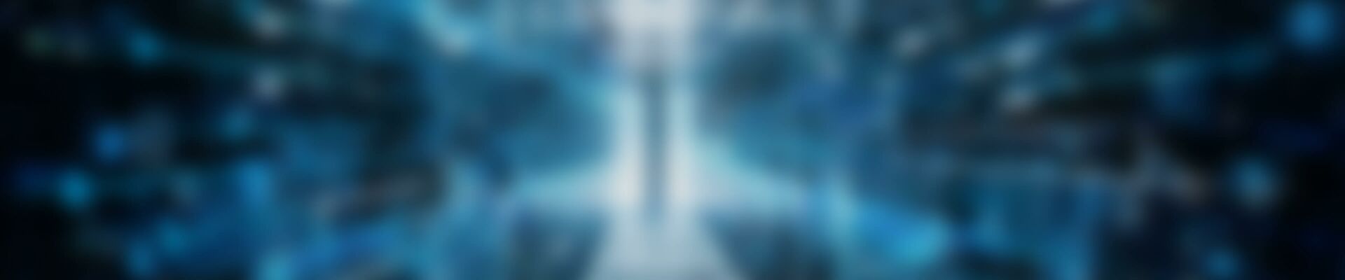 Gang eines Serverraums