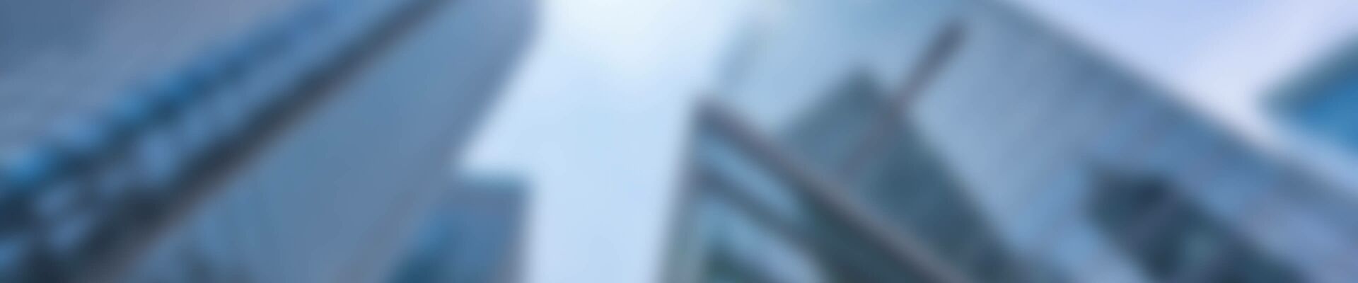 Blick von unten auf das Firmengebäude